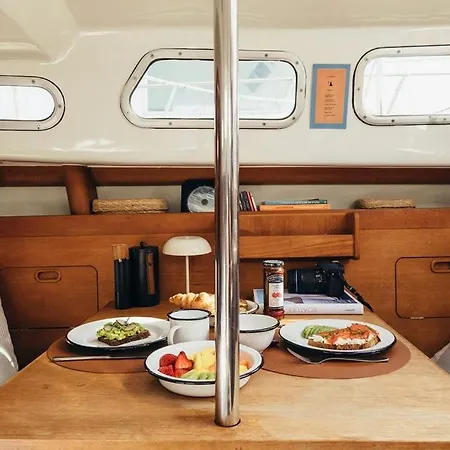 Life On Board In A Vintage Sailboat Botel
