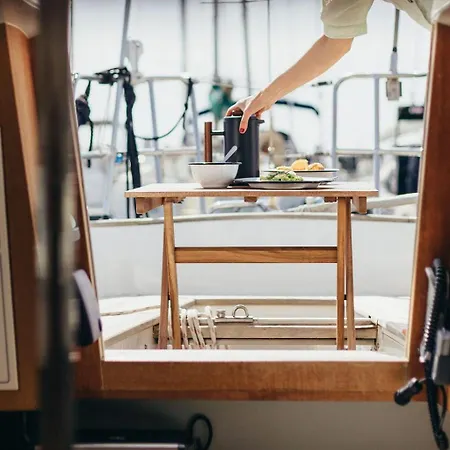 Life On Board In A Vintage Sailboat Botel *