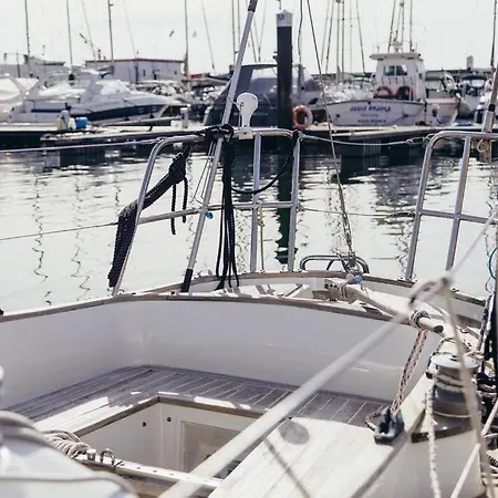 Botel Life On Board In A Vintage Sailboat Cascais